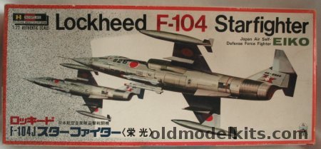 Hasegawa 1/72 Lockheed F-104 Starfighter - JSDF/USAF/Luftwaffe/Royal Canadian Air Force, JS013-200 plastic model kit